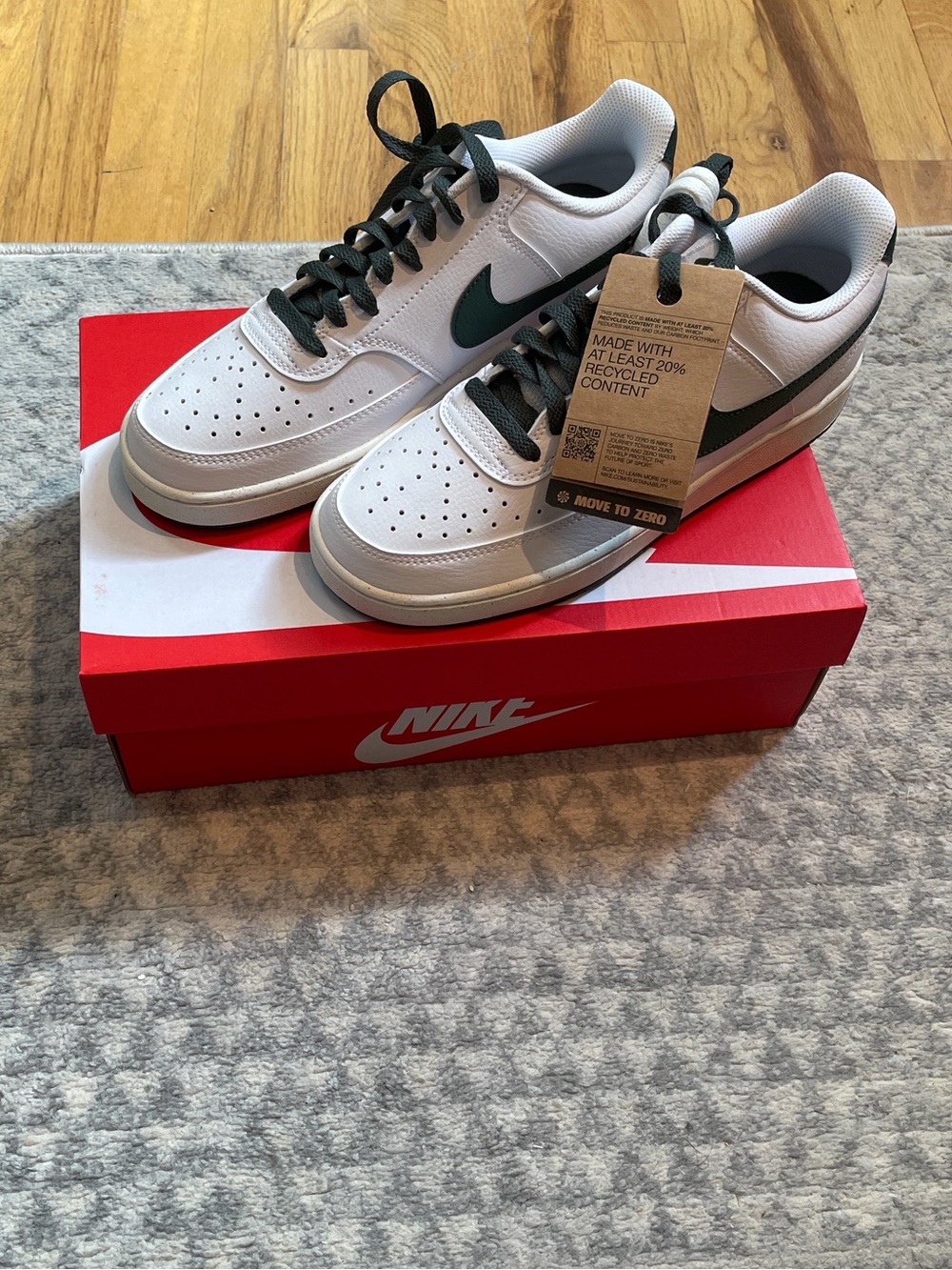 Nike Women's Low Court Vision Sports Sneakers Size 9.5